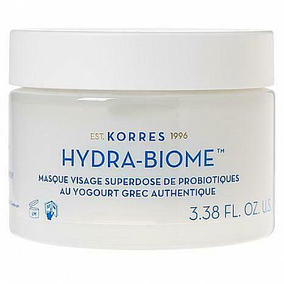 Korres Hydra-Biome Ελληνικό γιαούρτι  μάσκα προσώπου 100 ml