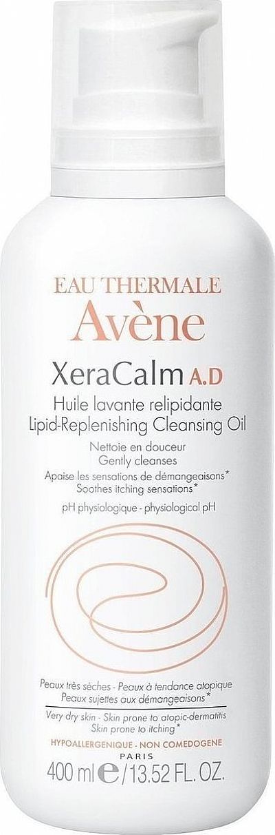 Avene Xeracalm A.D. Lipid-Replenishing Cleansing Oil 400ml 
