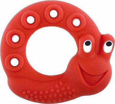 Mam Friend Teether Lucy Snail Red 2m+ 1τμχ