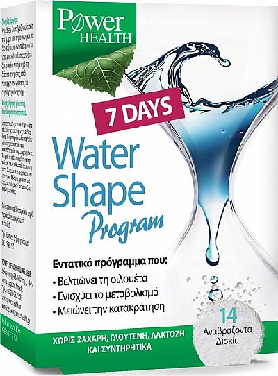 Power Health 7 Days Water Shape Program 14 αναβράζοντα δισκία