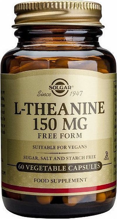 Solgar l-Τheanine 150mg 30 φυτικές κάψουλες