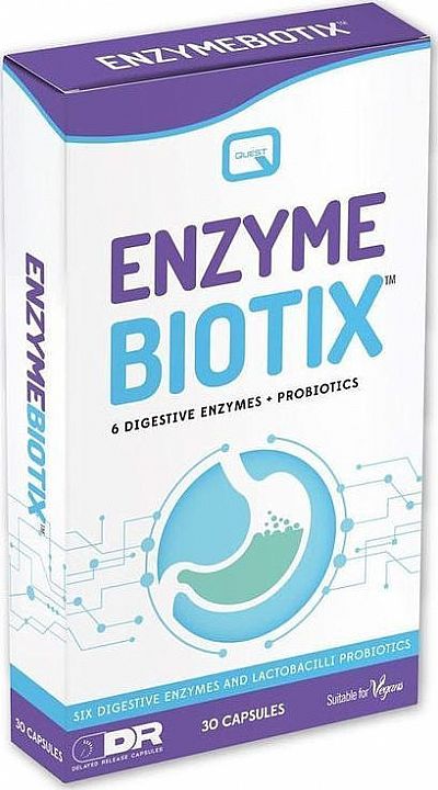 Quest Nutrition Enzyme Biotix 30 Κάψουλες