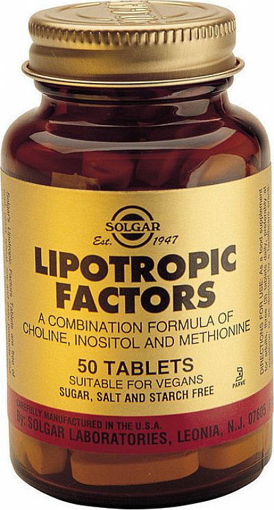 Solgar Lipotropic Factors 50tabs 