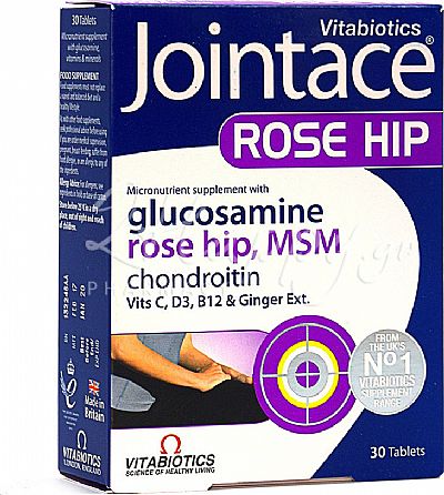 Vitabiotics JOINTACE Rose Hip, MSM 30 tablets