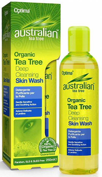 Optima Naturals Tea Tree Deep Cleansing Skin Wash 250ml