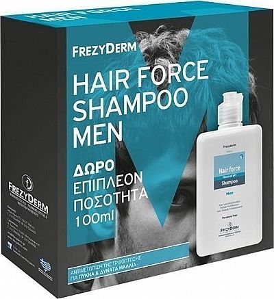 Frezyderm Hair Force Shampoo Men 200ml & δώρο 100ml