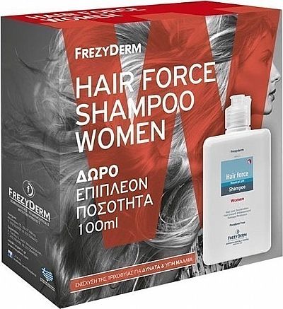 Frezyderm Hair Force Shampoo Women 200ml & δώρο 100ml