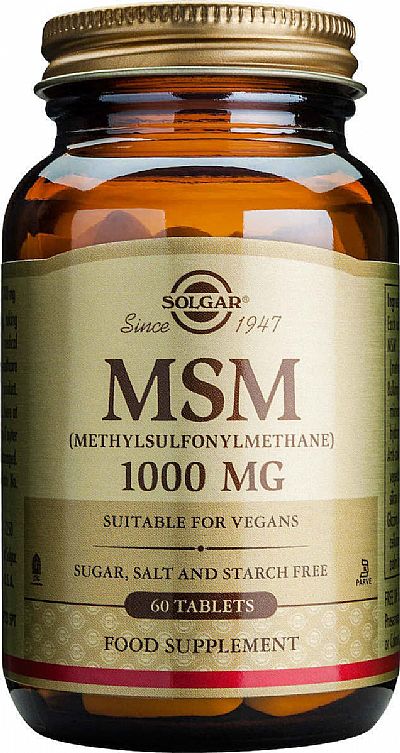 Solgar MSM 1000mg,60tabs