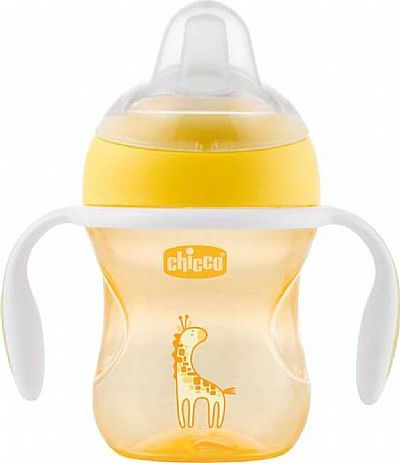 Chicco Transition Cup 4m+ Yellow 200ml
