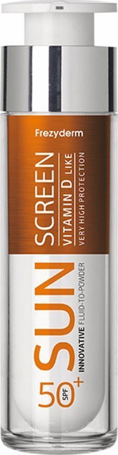Frezyderm Sun Screen Vitamin D Like Fluid to Powder SPF50 50ml