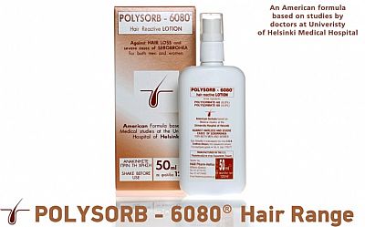 Polysorb 6080 Hair Reactive Lotion 50ml