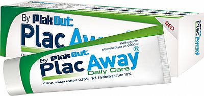 PlacAway Daily Care Οδοντόκρεμα 75ml.Κατά Της Τερηδόνας Με Γεύση Δυόσμο ληξη 6/24