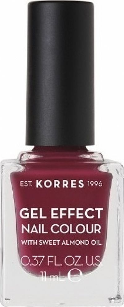 Korres Gel Effect Nail Colour 74 Berry Addict