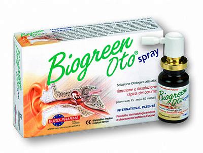 Bionat Biogreen Oto Spray 13ml Σπρέι Καθαρισμού Αφτιών