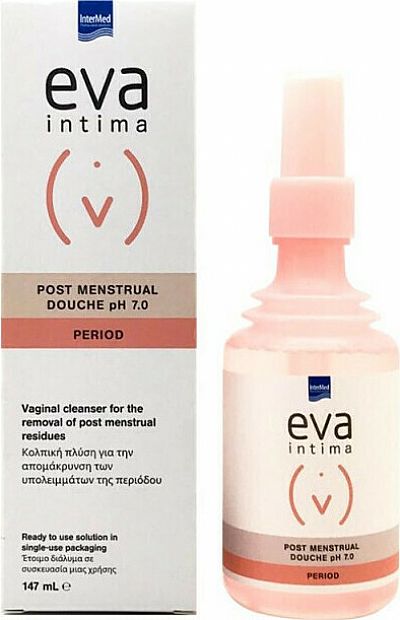 Intermed Eva Intima Post Menstrual Douche pH 7.0 Period 147ml