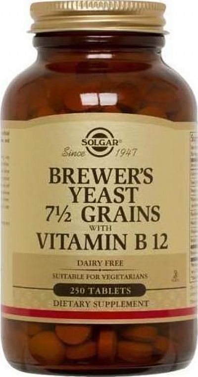 Solgar Brewer's Yeast Tabs 250 ταμπλέτες