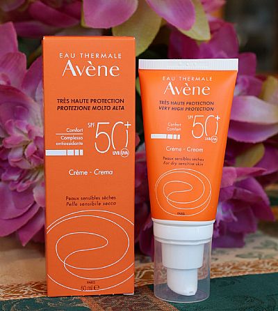 Avene Sun Cream Αντηλιακή Κρέμα Προσώπου SPF 50+ 50ml