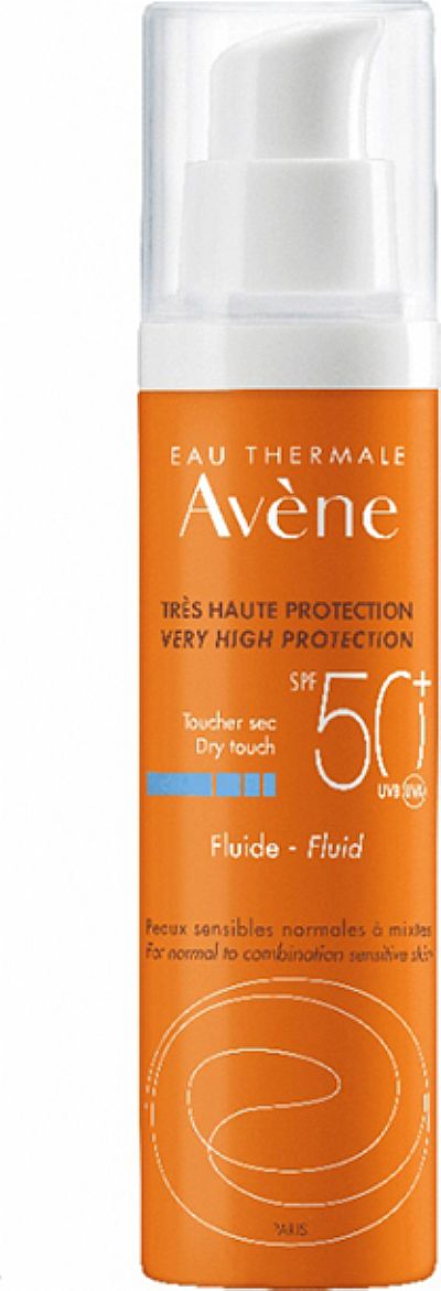  Avene Sun Solaire Dry Touch Fluid SPF50+ 50ml