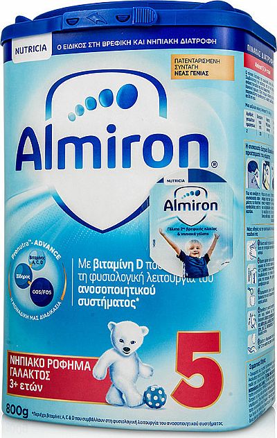 Almiron 5 800gr Γάλα Για Παιδιά άνω των 3 Ετών