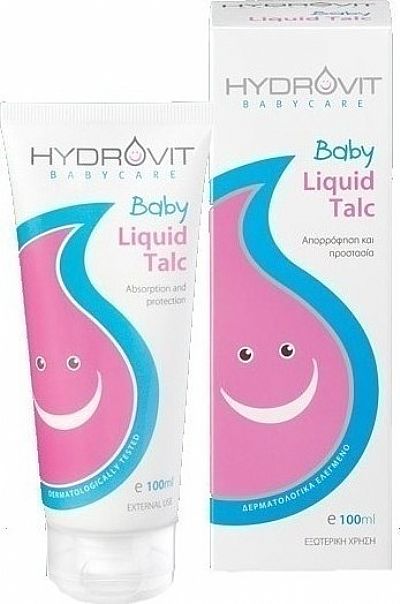 Hydrovit Baby Liquid Talc 100ml