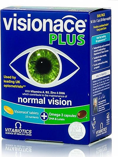 Vitabiotics Visionace Plus 28 ταμπλέτες & 28 κάψουλες