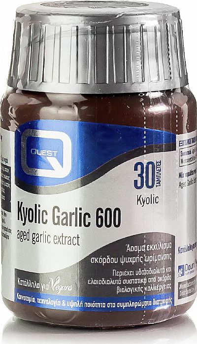 Quest Kyolic Garlic 600 30 tabs.
