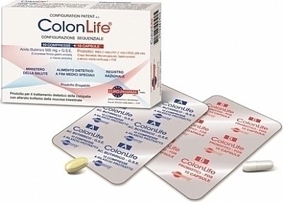  Bionat Pharm Colon Life για Παθήσεις του Παχέος Εντέρου 10 ταμπλέτες + 10 κάψουλες