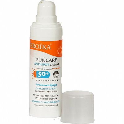 Froika SunCare Anti Spot Cream Pump SPF50+ 30ml
