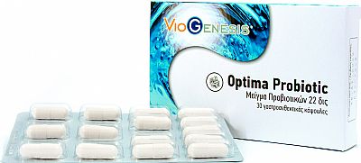 VIOGENESIS Optima Probiotic 30 Κάψουλες