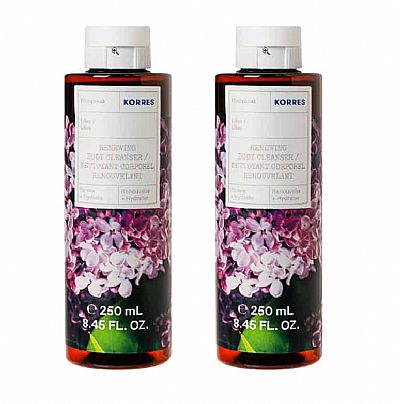 Korres Πασχαλιά Body Cleanser 2x250ml