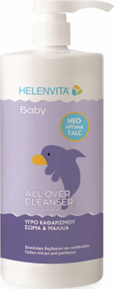 Helenvita Baby All Over Cleanser Perfume Talc 1000ml