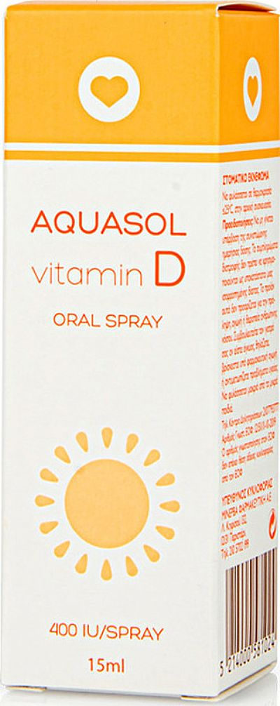 Olvos Science Aquasol Vitamin D Oral Spray 15ml.