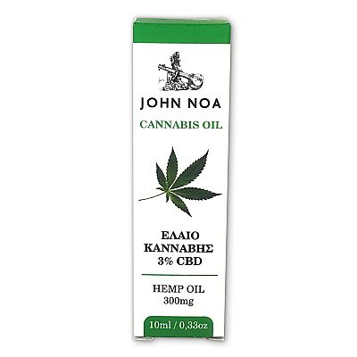 John Noa Cannabis Oil 3% CBD 300mg 10ml