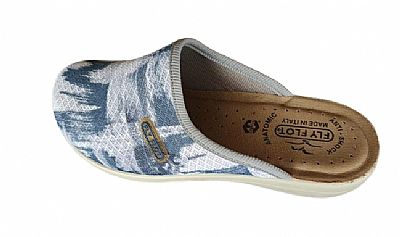 FlyFlot γυναικείες  ανατομικές παντόφλες. Χρώμα γκρι.ΚΩΔ:T5C29WB