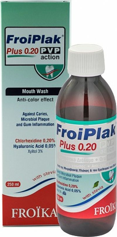 Froika Froiplak 0.20 PVP Action with Stevia 250ml