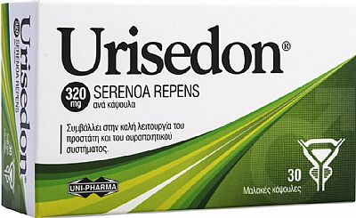 Uni-Pharma Urisedon 320mg 30 μαλακές κάψουλες