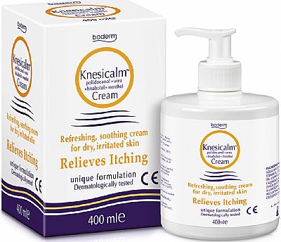 Boderm Knesicalm Refreshing Soothing Cream for Dry/Irritated Skin 400ml