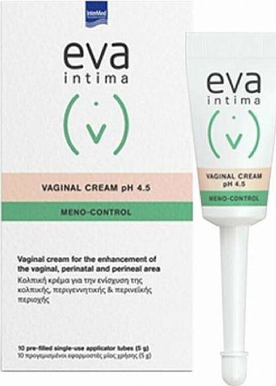Intermed Eva Intima Meno-Control Vaginal Cream 10x5g Pre-Filled Applicators