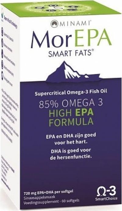 MorEPA Smart Fats 60 μαλακές κάψουλες
