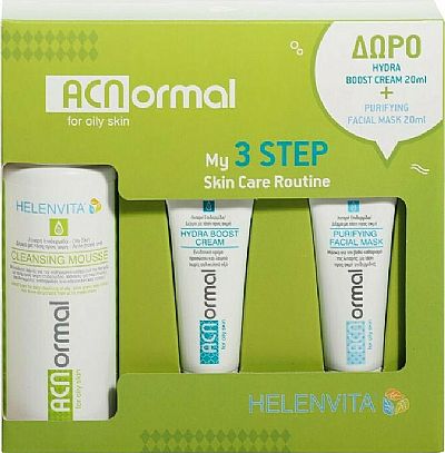 HELENVITA ACNORMAL PROMO 3 STEP CLEANSING MOUSSE 150ml