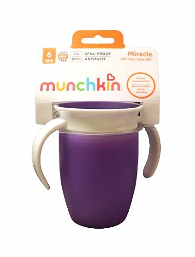Munchkin Miracle 360° Trainer Cup μωβ 207ml