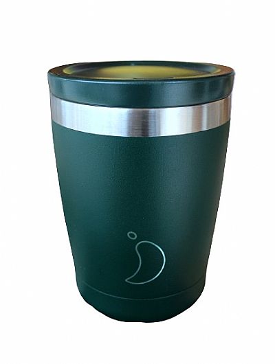 CHILLY'S BOTTLES Coffee Cup, Κούπα- Θερμός, Matte Green- 340ml