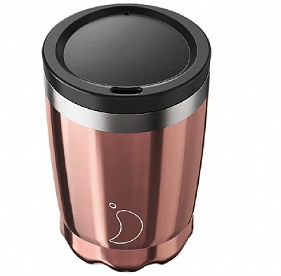 CHILLY'S BOTTLES Coffee Cup, Κούπα- Θερμός, Rose Gold - 340ml
