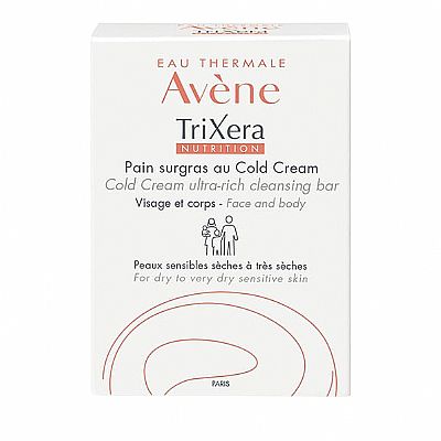 Avene Trixera Υπερλιπαντική Πλάκα Καθαρισμού για Πρόσωπο και Σώμα, Ξηρό/Πολύ Ξηρό 100gr