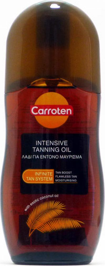 CARROTEN Intensive Tanning Oil Λάδι για Έντονο Μαύρισμα 125ml