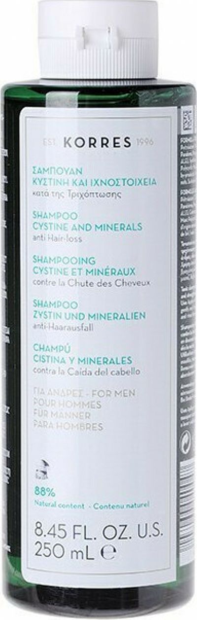 Korres Cystine & Minerals Σαμπουάν κατά της Τριχόπτωσης για Εύθραυστα Μαλλιά 250ml