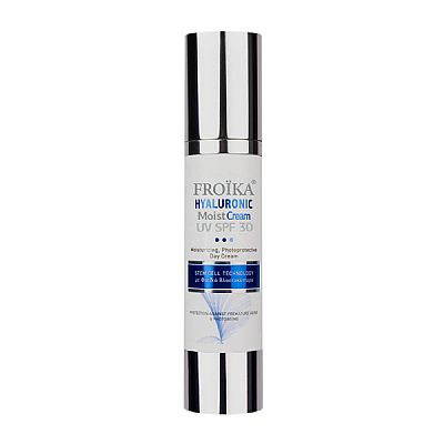 Froika Hyaluronic Moist Κρέμα Προσώπου Ημέρας με Υαλουρονικό Οξύ και SPF30 για Ενυδάτωση 50ml