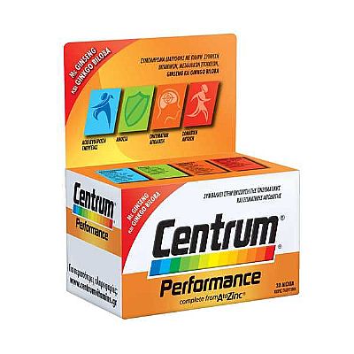 CENTRUM Performance - Ενίσχυση Της Πνευματικής +& Σωματικής Απόδοσης,30tabs