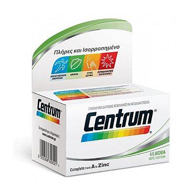 Centrum from A to Zinc,60 tabs