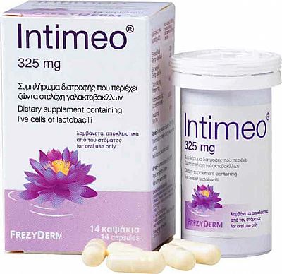 Frezyderm Intimeo Προβιοτικά 325mg 14 κάψουλες